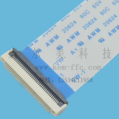 FFC排線(xiàn)插入ffc連接器